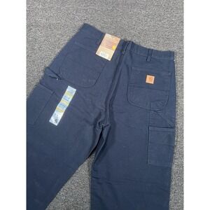 New Carhartt B11 MDT Loose Fit Washed Duck Work Dungaree Pants Men 36x36
